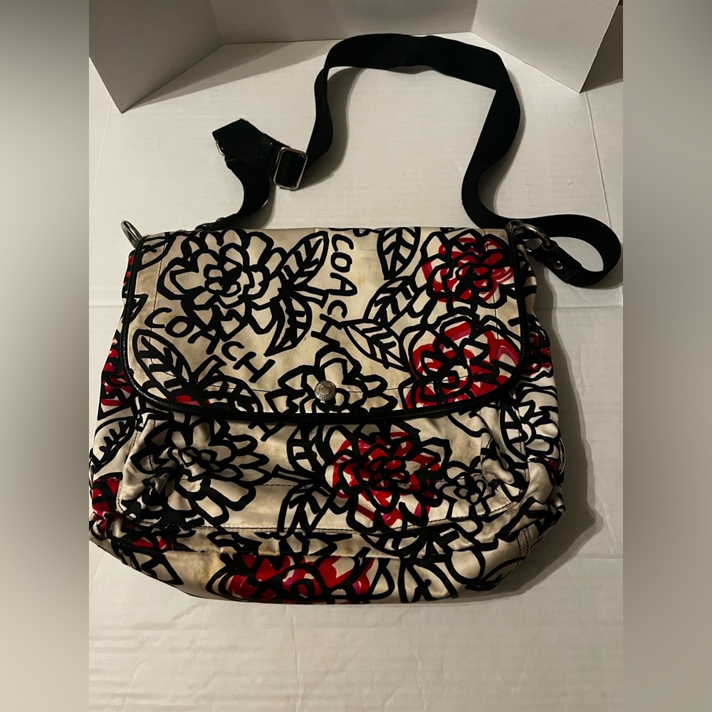 Authentic Coach Messenger Bag